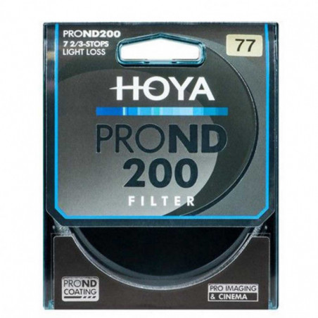 Hoya Pro neutral density ND200 49mm filter