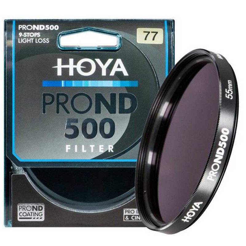 Hoya Pro neutral density ND500 55mm filter