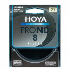 Hoya Pro neutral density ND8 62mm filter