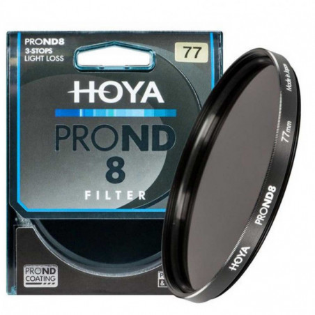 Filtr Hoya Pro s neutrální hustotou ND8 82 mm