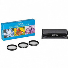 Hoya Close-up Set +1 +2 +4 diopters 55mm
