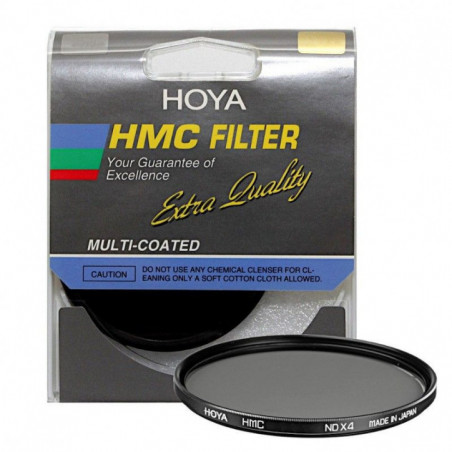 Gray HOYA HMC ND4 72mm filter