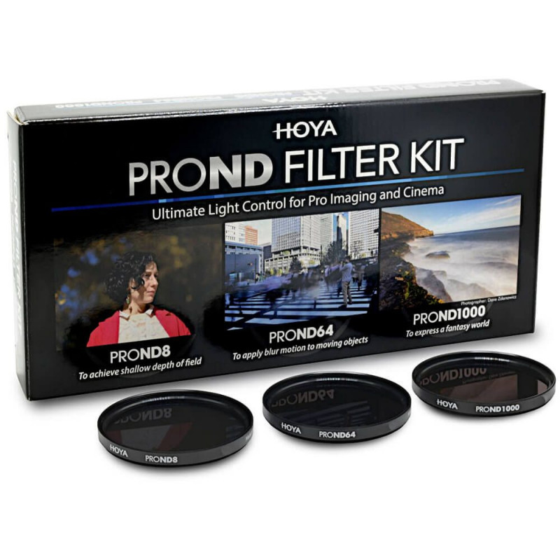 Hoya PROND Filter Set 8/64/1000 52mm