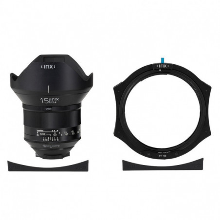 Irix Lens 15mm Blackstone for Canon + IFH100 + Protector Set