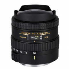 Obiettivo Tokina AT-X 10-17 DX Fisheye per Nikon