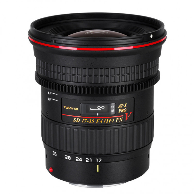 Tokina 17-35mm f4 AT-X 17-35 PRO FX V Obiettivo per Canon Tokina 17-35mm f4 AT-X 17-35 PRO FX V Obiettivo per Canon
