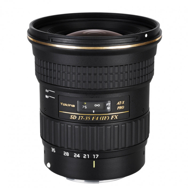 Tokina AT-X 17-35 F4 PRO FX lens for Nikon