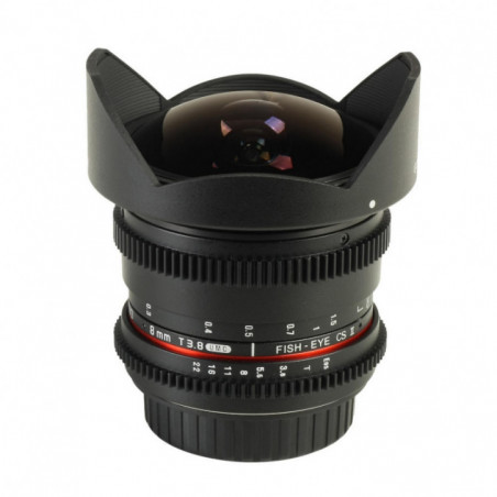 Objektiv Samyang 8mm VDSLR T3.8 Fisheye CS II für Nikon