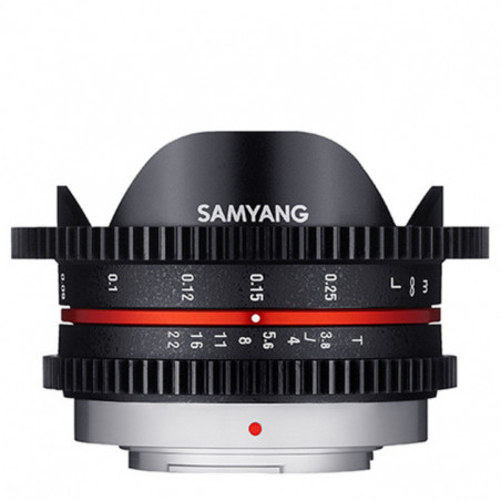 Samyang 7,5 mm T3,8 MFT Cine VDSLR