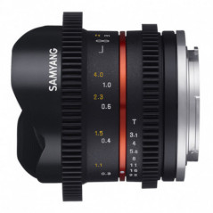 Samyang 8mm T3.1 Cine pro Fuji X