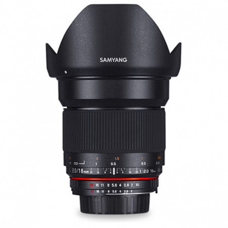 Obiettivo Samyang 16mm f/2.0 ED AS UMC CS per Samsung NX