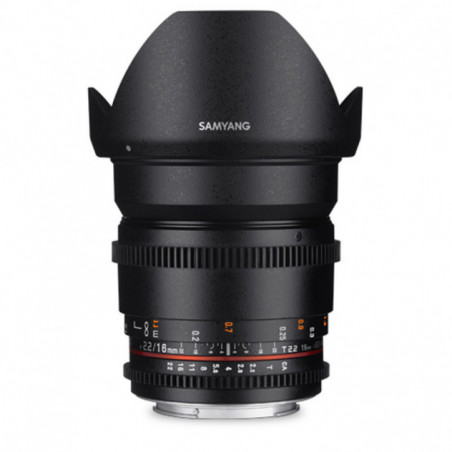 Samyang 16mm T2.2 VDSLR pro Canon M