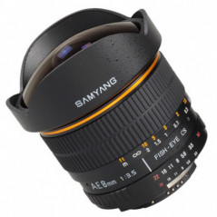 Objektiv Samyang 8mm f/3.5 Asph IF MC Fisheye für Samsung NX