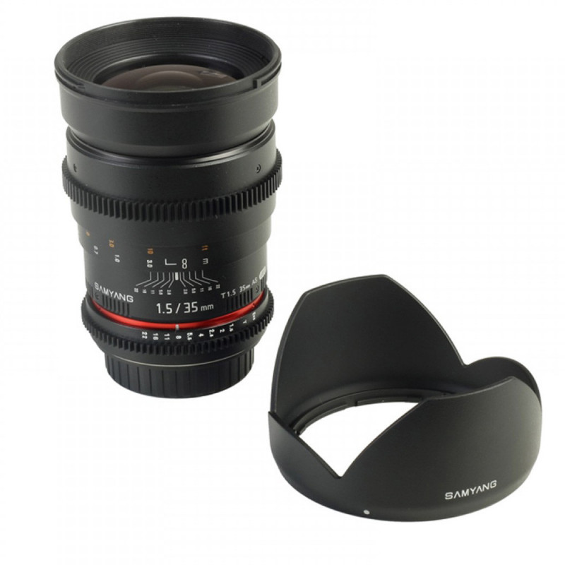 Objektiv Samyang 35mm T1.5 ED AS IF UMC VDSLR pro Pentax Objektiv Samyang 35mm T1.5 ED AS IF UMC VDSLR pro Pentax