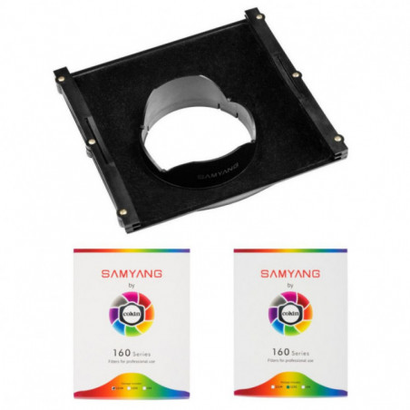 Samyang SFH-14 filter holder for Samyang 14mm lens + two filters