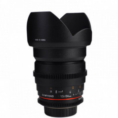 Obiettivo Samyang 24mm T1.5 ED AS IF UMC VDSLR per MFT