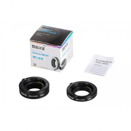 Set tubi di prolunga Meike MK-N-AF3-B 10/16 mm per Nikon 1 Eco