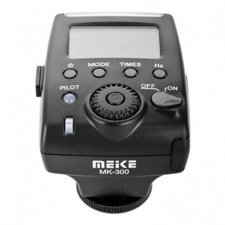The Meike MK-300 flash for Nikon