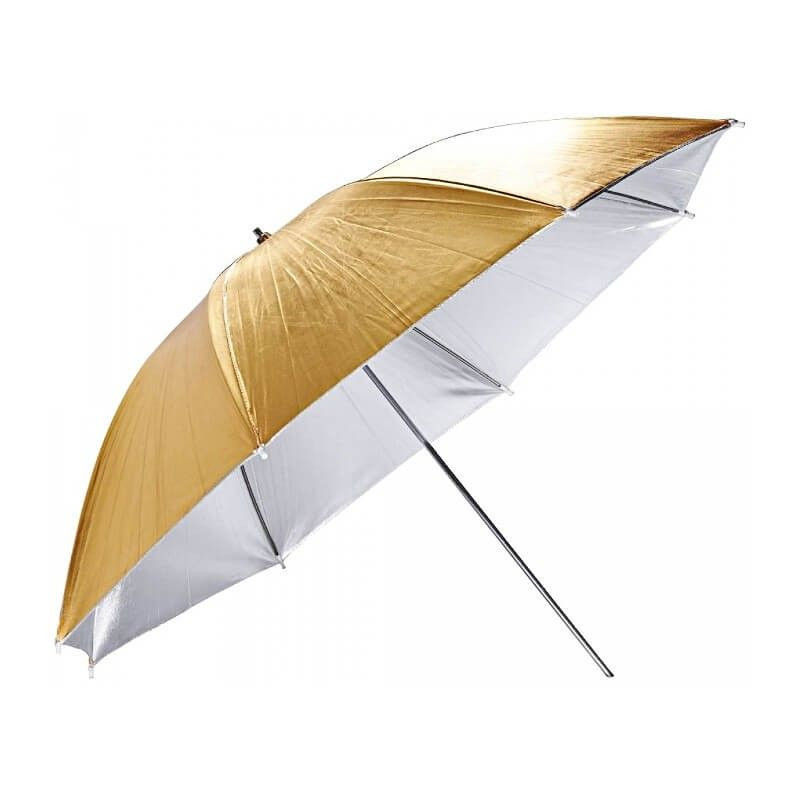 Deštník GODOX UB-007 zlato stříbrný oboustranný 101cm