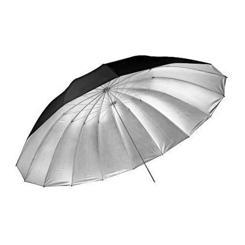 Parasolka GODOX UB-L3 60 czarno srebrna duża  150cm