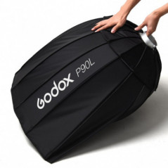 Boîte à lumière Godox P90L hexadécagone parabolique 90cm