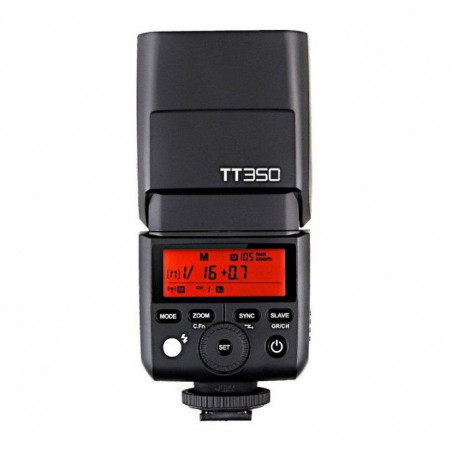 Flash a slitta Godox TT350 Speedlite per fotocamere Canon