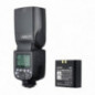 Flash a slitta Godox Ving V860II Speedlite per fotocamere Nikon