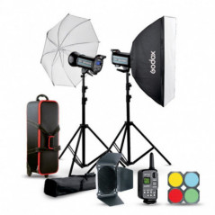 Kit da studio Godox QSII 2xQS400II