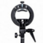 Support Godox type S pour flashs cobra Support Godox type S pour flashs cobra