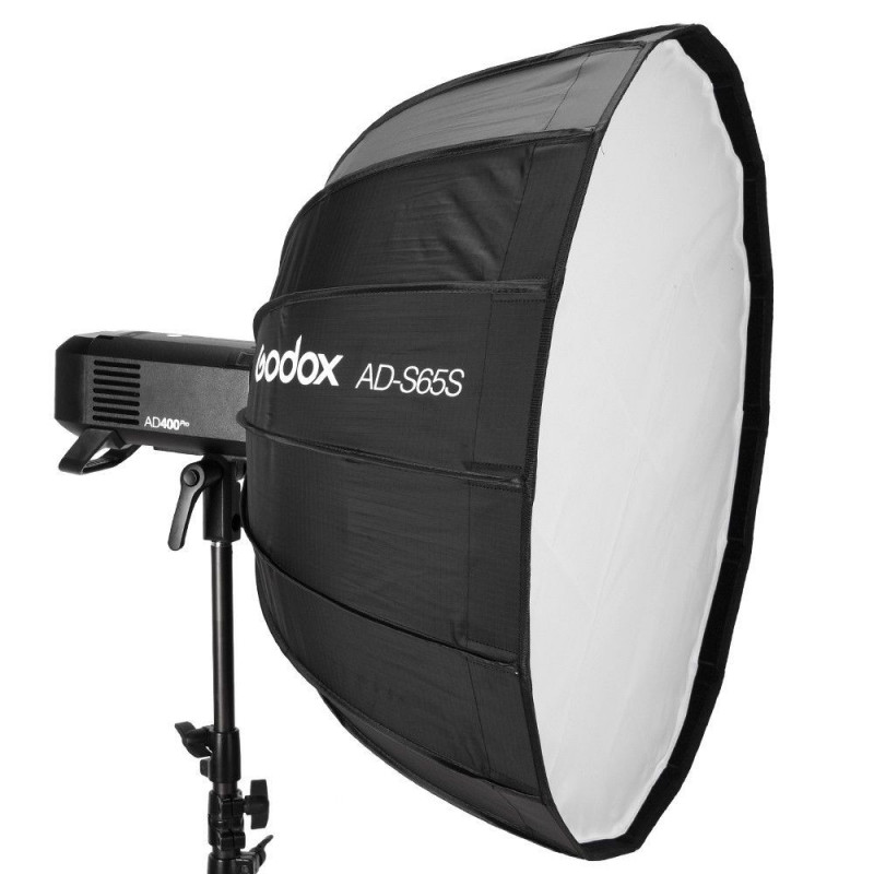 Godox AD-S65S Softbox Parabolico argentato da 65cm Godox AD-S65S Softbox Parabolico argentato da 65cm