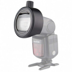 Godox S-R1 uniwersalny adapter do okrągłych akcesoriów lamp reporterskich