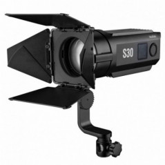 Godox S30 LED klapky zaostřovací světlo s SA-08