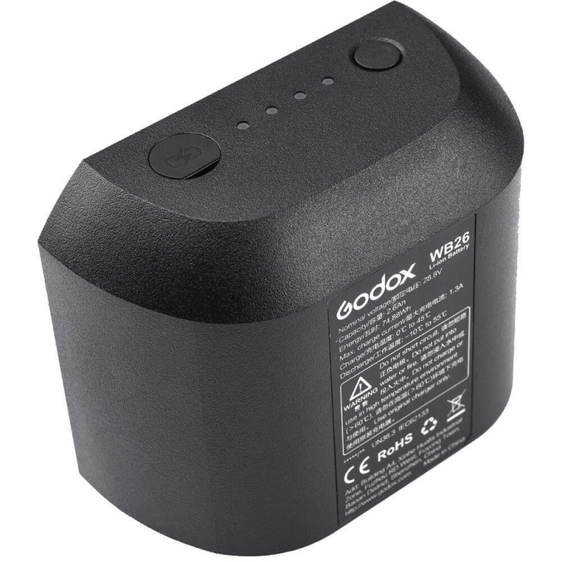 Batterie Godox WB26 pour AD600 Pro TTL