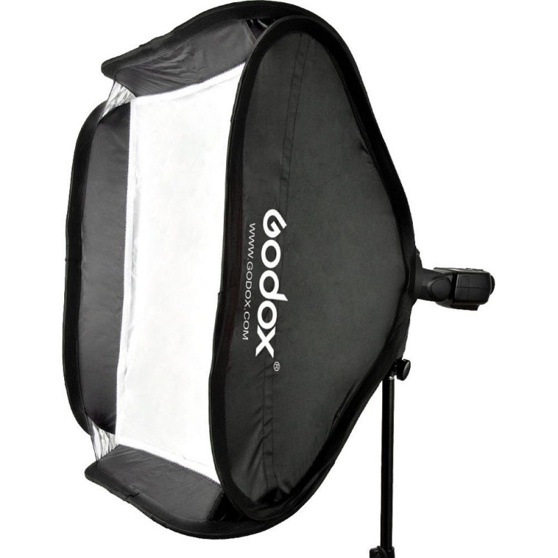 Kit Godox SFUV6060 avec softbox 60 cm et support type S Kit Godox SFUV6060 avec softbox 60 cm et support type S