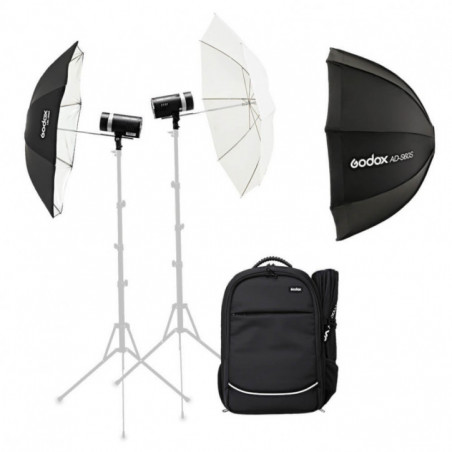 Godox AD300 PRO TTL Kit Double ensemble 2xAD300 + sac à dos