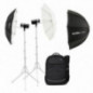 Godox AD300 PRO TTL Kit, mobiler Blitz, 2x Lampen inkl. Rucksack