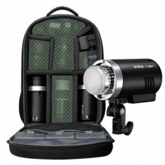 Godox AD300 PRO TTL Kit, mobiler Blitz, 2x Lampen inkl. Rucksack