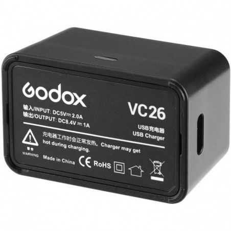 Godox VC26 Caricatore per batterie VB26 (V1 e AD100Pro)