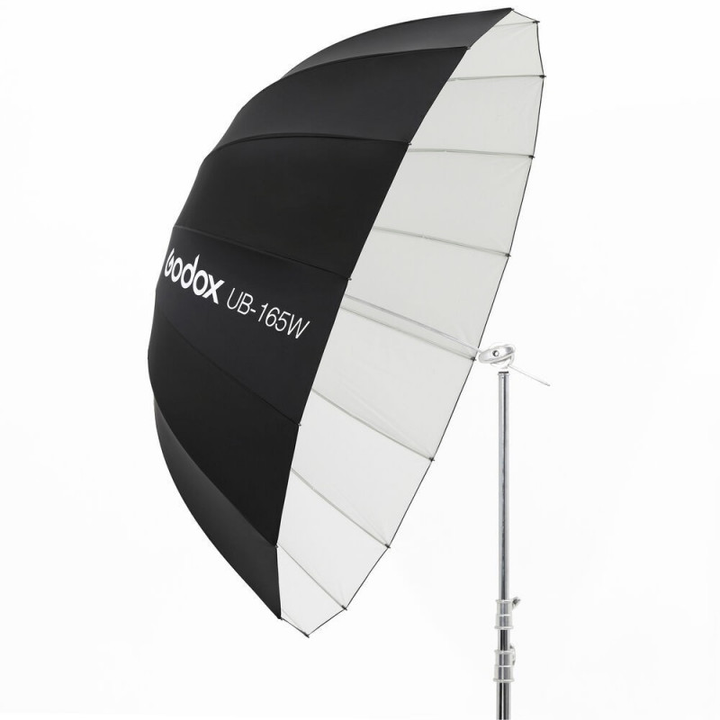 Godox UB-165W bílý parabolický deštník