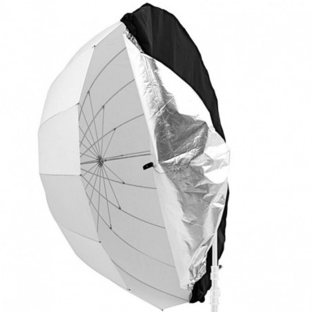 Godox DPU-165BS Rivestimento riflettente argentato/nero per ombrello