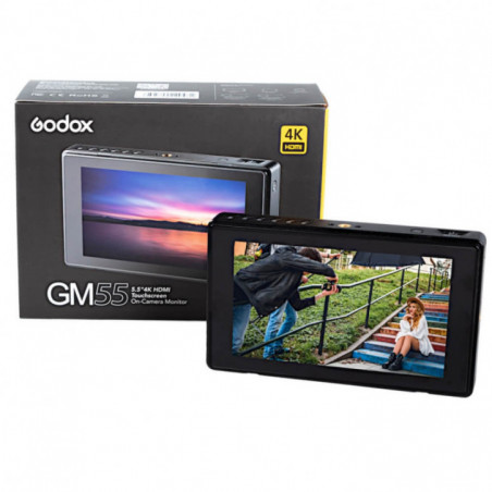 Godox GM55 4K HDMI Touchscreen 5,5 Zoll Monitor