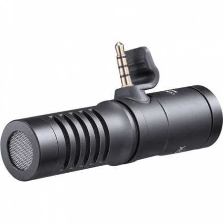 Godox Microphone directionnel compact Geniusmic avec connecteur TRRS 3.5 mm