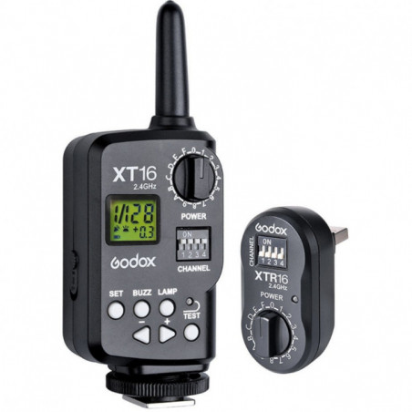 Set vysílače a přijímače Godox XT16 2,4 GHz