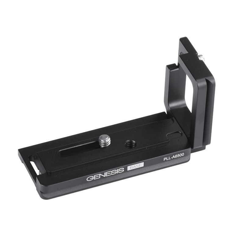 Genesis PLL-GH4 - "L" type plate with Arca-Swiss mount for Panasonic GH4 camera Genesis PLL-GH4 - "L" type plate with Arca-Swiss mount for Panasonic GH4 camera