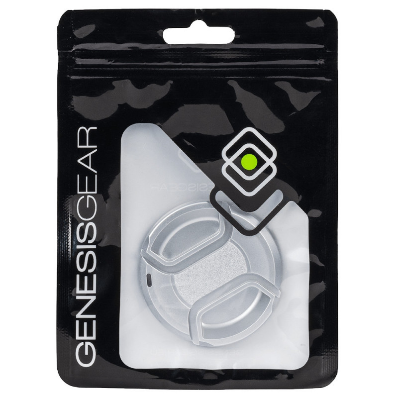 Genesis Gear přední krytka objektivu Snap-On 52 mm stříbrná Genesis Gear přední krytka objektivu Snap-On 52 mm stříbrná