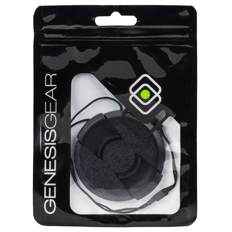 Přední krytka objektivu Genesis Gear 72 mm černá
