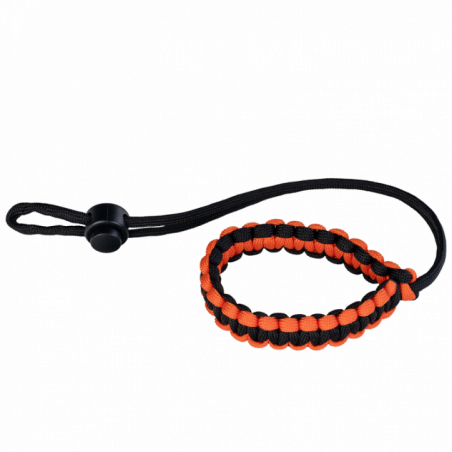 Genesis Gear Camera Wrist strap Orange/Black, Paracord
