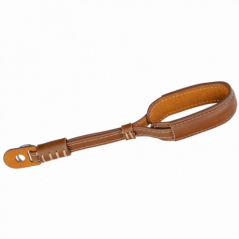 Genesis Gear Wrist Hand Strap with white lines - Brown