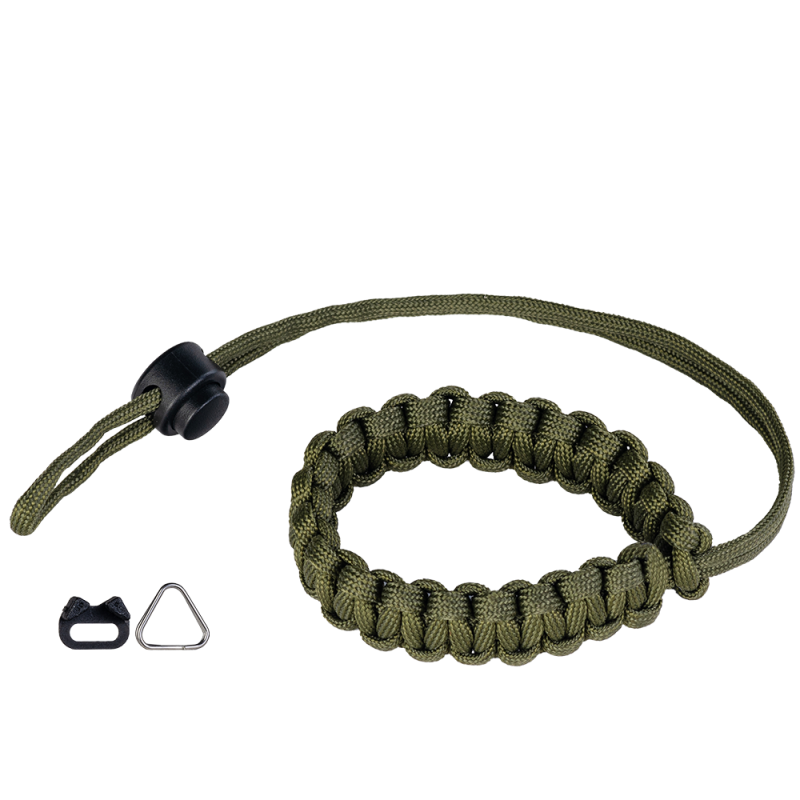 Genesis Gear Camera Wrist strap Army Green, Paracord
