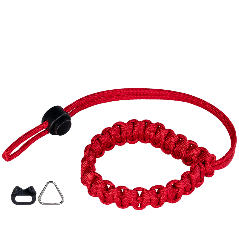 Genesis Gear Paracord-Handschlaufe – Rot Genesis Gear Paracord-Handschlaufe – Rot